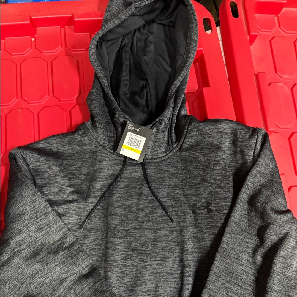 Under Armour Men's Charcoal Hoodie Sweater